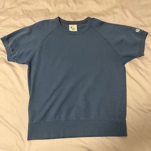 Todd Snyder MIDWEIGHT SHORT SLEEVE SWEATSHIRT